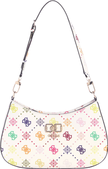 Emelie Logo Top Zip Medium Shoulder Bag