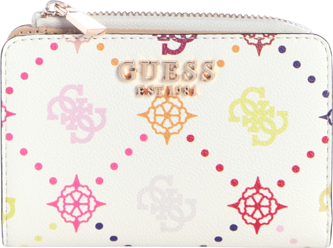 Emelie Logo Zip-Around Card Case