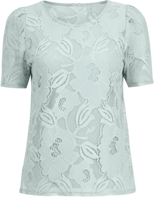 Petite Crew Neck Detachable Cami Top