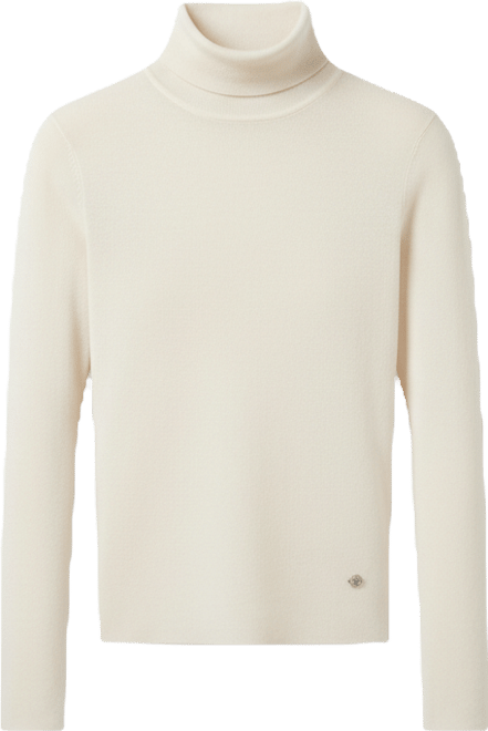 Women's Seamless Silk-Cashmere Blend Turtleneck Sweater