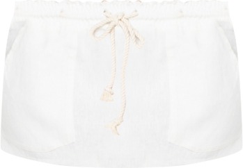 Juniors' Oceanside Front Pocket Mini Skirt