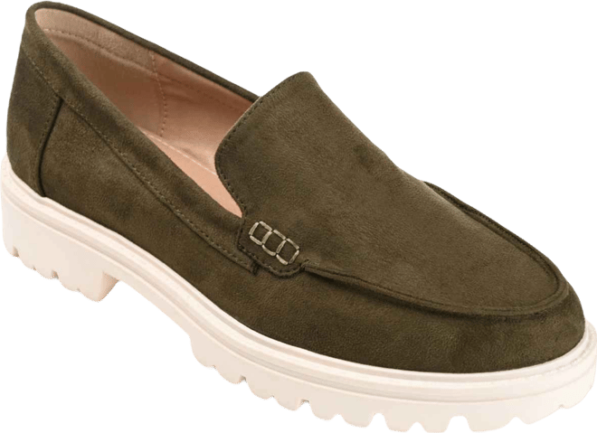 Women's Narrow Erika Lug Sole Loafers