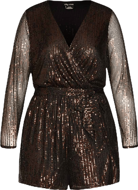 Women's Sequin Playsuit