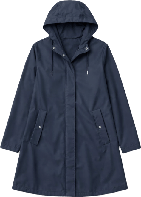 Women's Hooded A-Line Rain Jacket