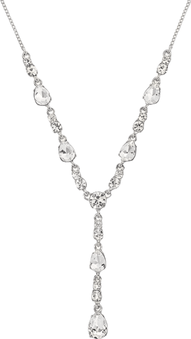 Crystal 16" Lariat Necklace