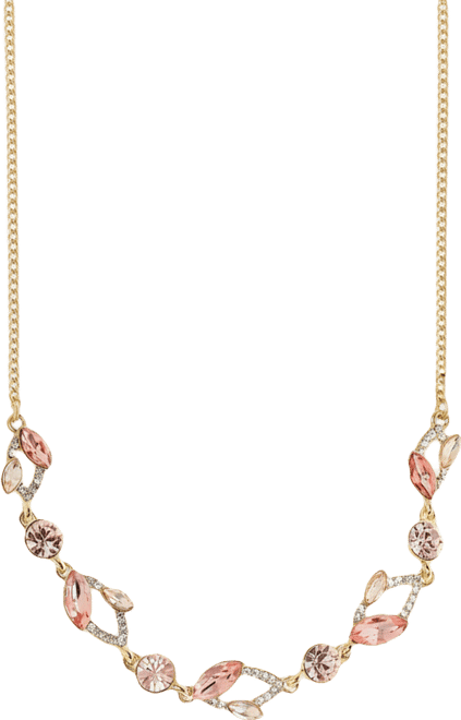 Multi-Stone Vine 16" Statement Necklace