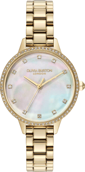 Women's Captivate Gold Tone Stainless Steel Bracelet Watch, 34mm