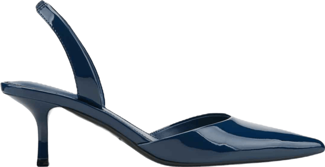 Women's Iced Slingback Kitten Heel Pumps