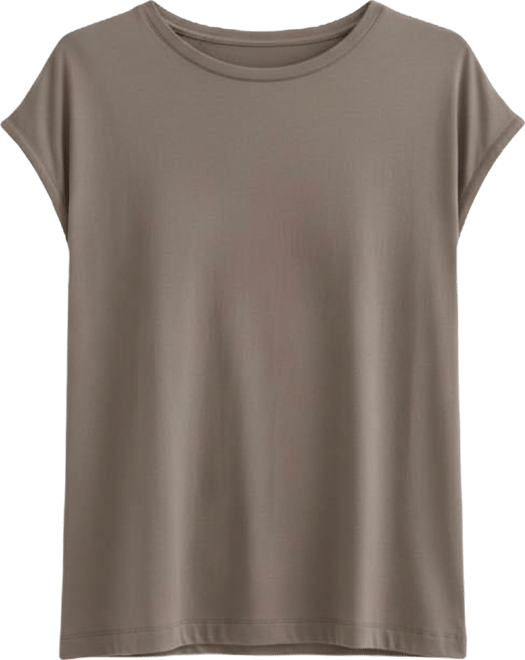 Women's Relaxed Tee in Earth Grey