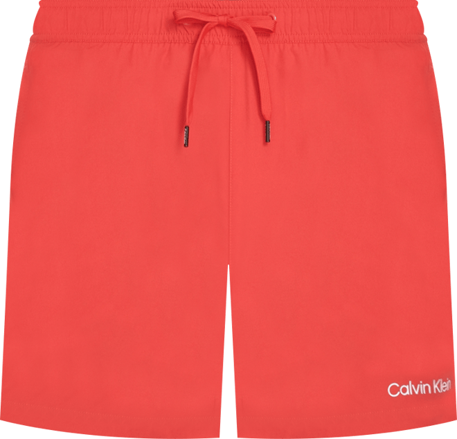 Men's Logo Elastic Waist Modern Euro 5" Volley Swim Trunks