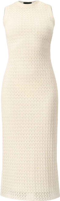 Women's Sleeveless Knit Long Dress