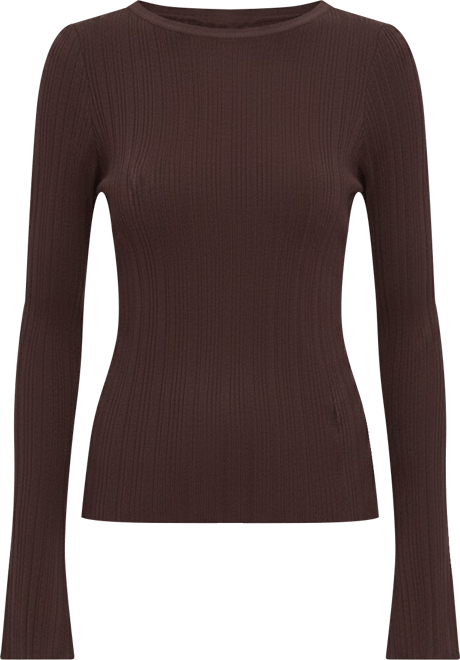 Women's Drea Long Sleeve Ribbed Top