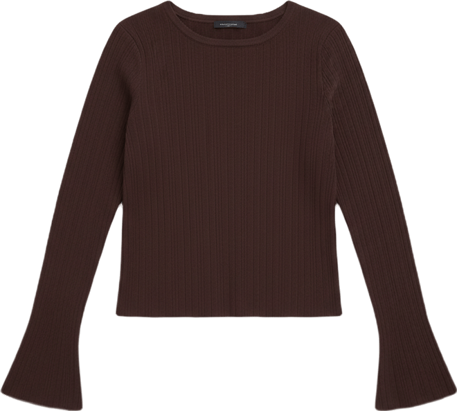 Women's Drea Long Sleeve Ribbed Top