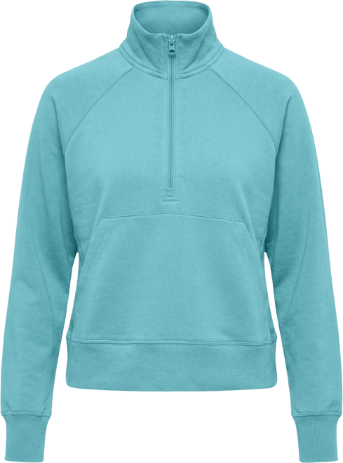 Women's Solid Fleece Quarter-Zip Sweatshirt, Macy's Exclusive