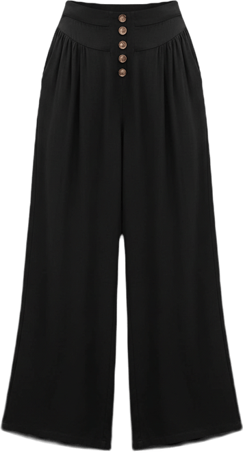 Women's Clean Girl Black Pants