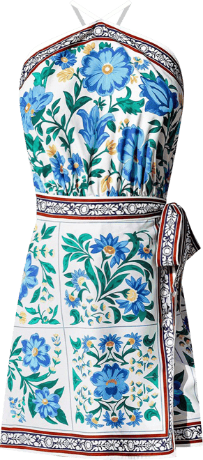 Women's Bahama Honey Floral Mini Beach Dress