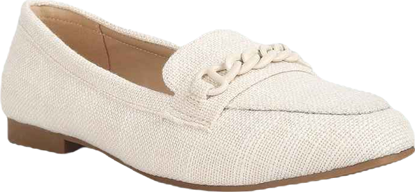 Abeera Chain Embellished Loafers