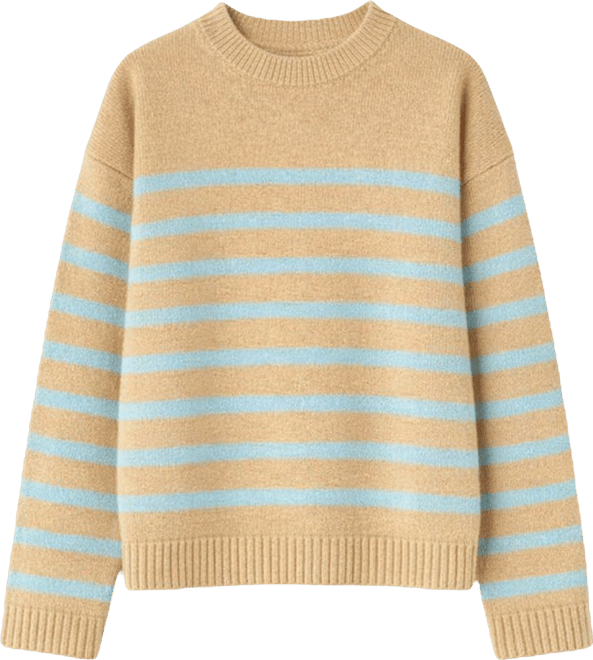 Women's Likimio Striped Crew Neck Sweater