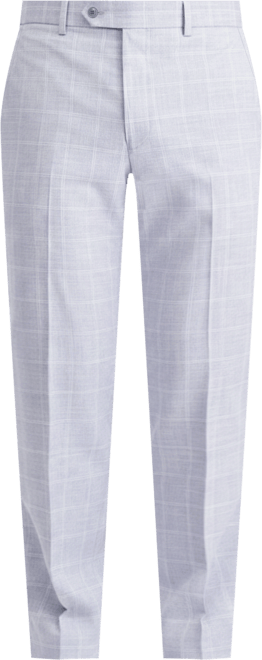 Men's Classic-Fit Sharkskin Dress Pants