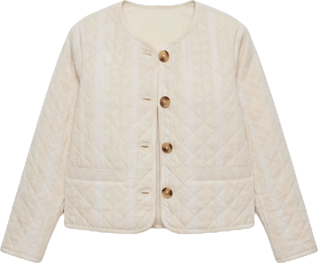 Women's Crafted Coco Quilted Button-Front Jacket