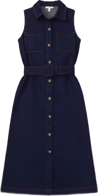 Women's Collared Neck Dress
