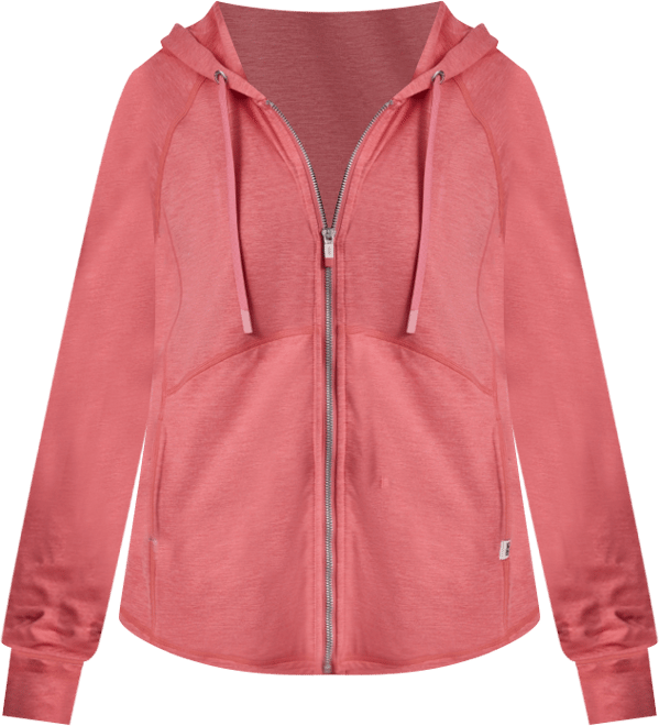 Women's Full-Zip Long-Sleeve Hoodie