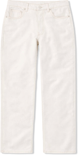 Women's Curved Seam Straight Jeans