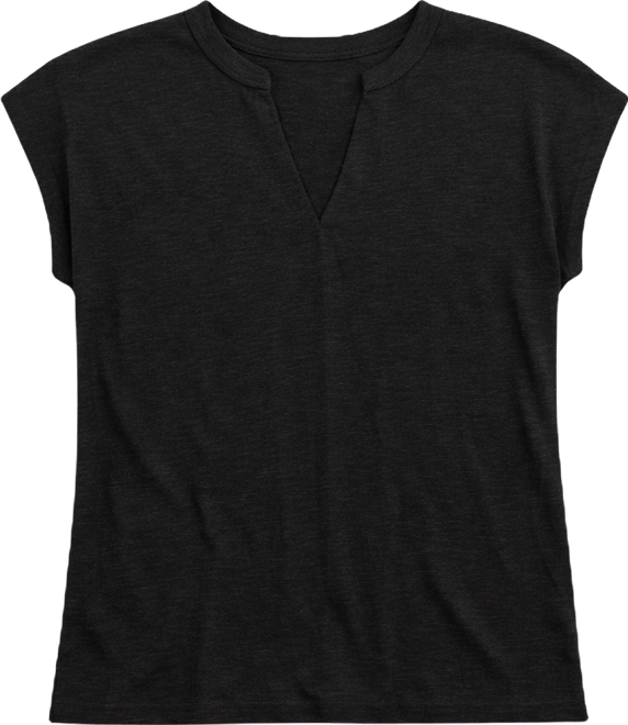 Women's Notched Muscle T-Shirt