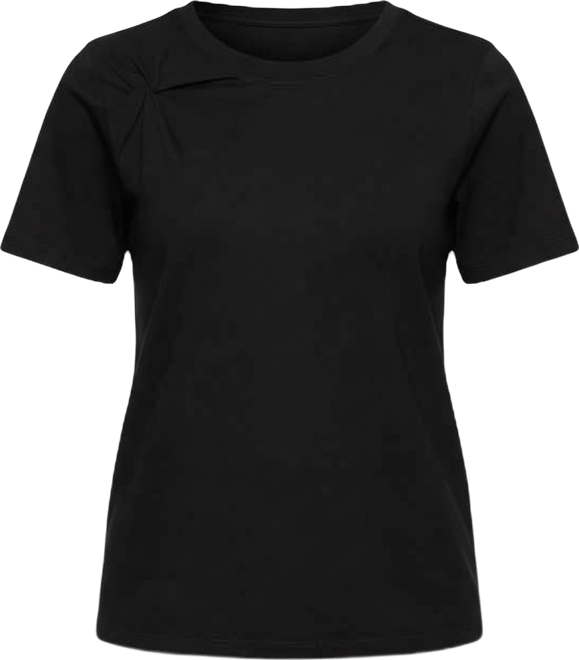 Women's Soft Twist Detail Crewneck T-Shirt