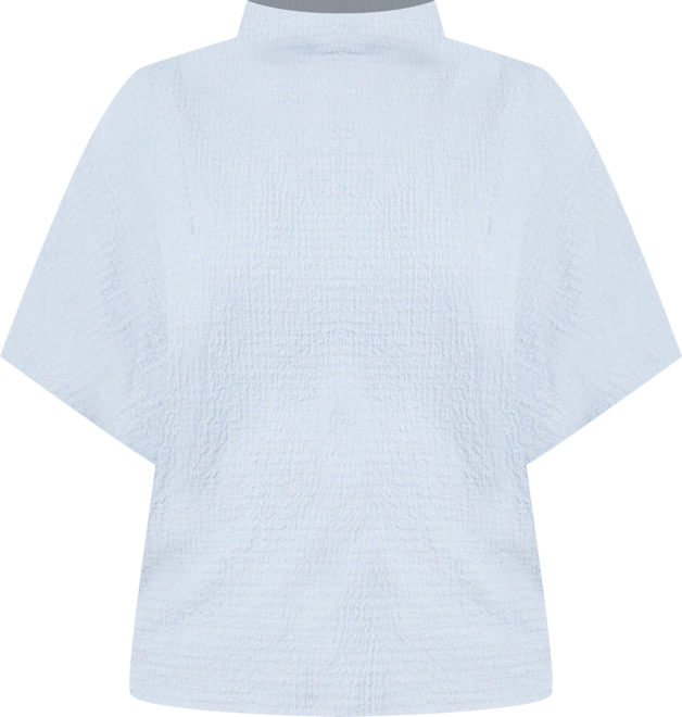 Plus Size Cowl Neck Boxy Top