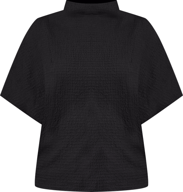 Plus Size Cowl Neck Boxy Top