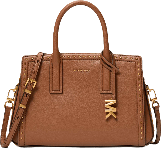 Laila Center Zip Small Satchel Bag