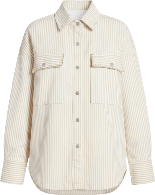 Women's Collared Oversized Shirt