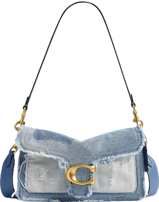 COACH Tabby 26 Up Cycled Denim Shoulder Bag | Dillard's
