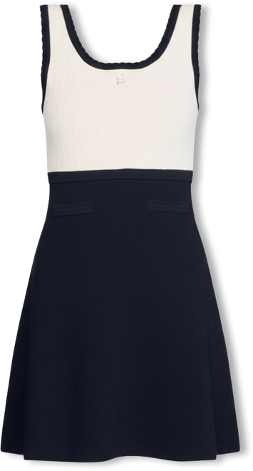 Sandro Two Tone Short Knit Dress | Bloomingdale's Women