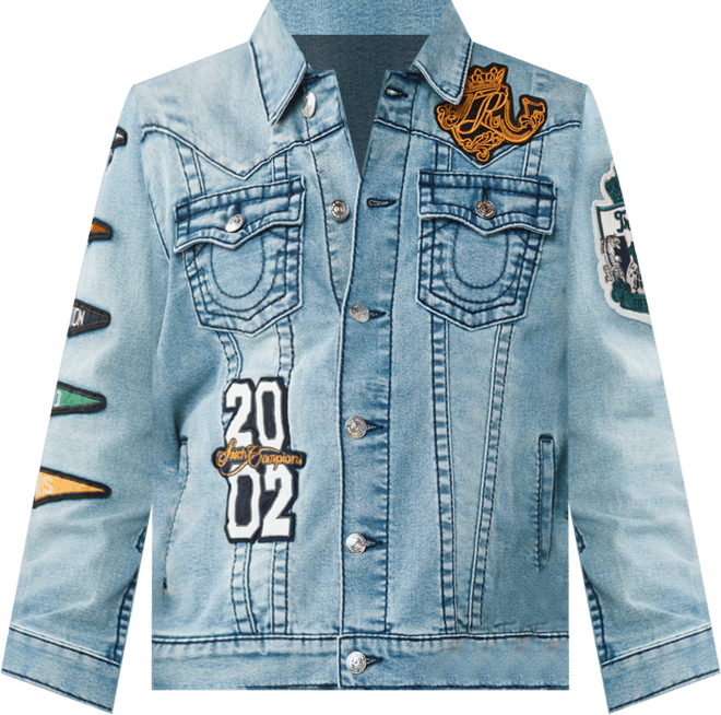 Men's Jimmy Varsity Patch Big T Jacket