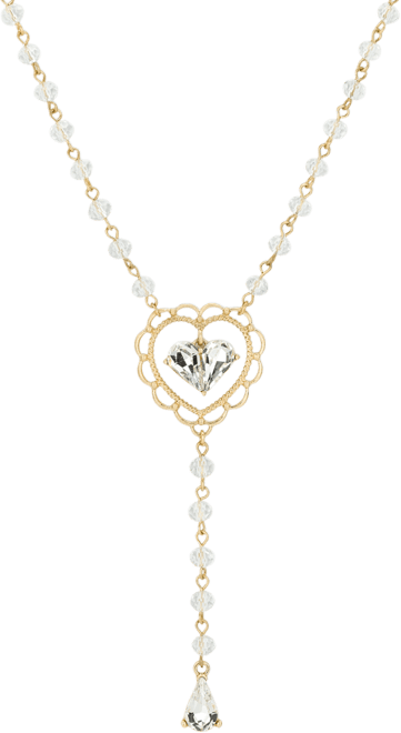 Lovely Sparkle Collection Long Y Necklace