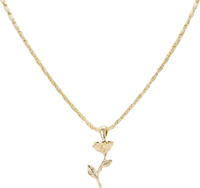 Rose Garden Collection Stem Pendant Necklace