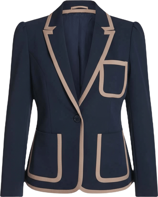 Women's Framed One-Button Blazer