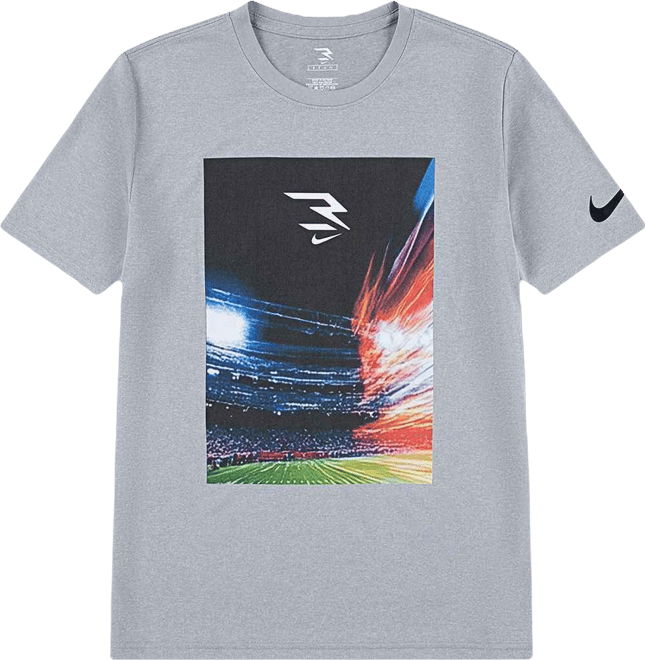 Nike 3BRAND by Russell Wilson Big Kid Boys Crew Neck Short Sleeve