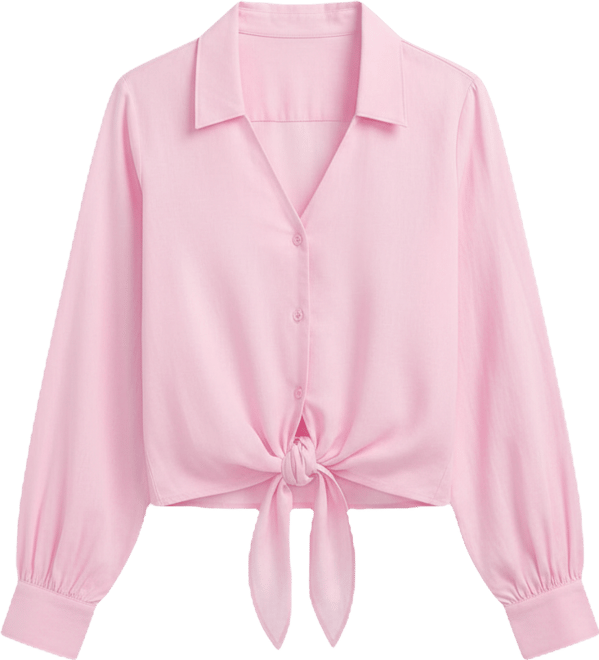 Women's Tie Front Shirt