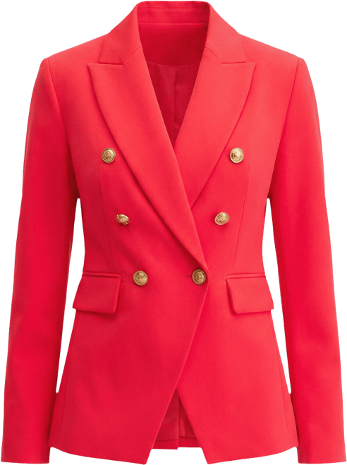 Women's Double-Breasted Blazer, Exclusively at Macy's