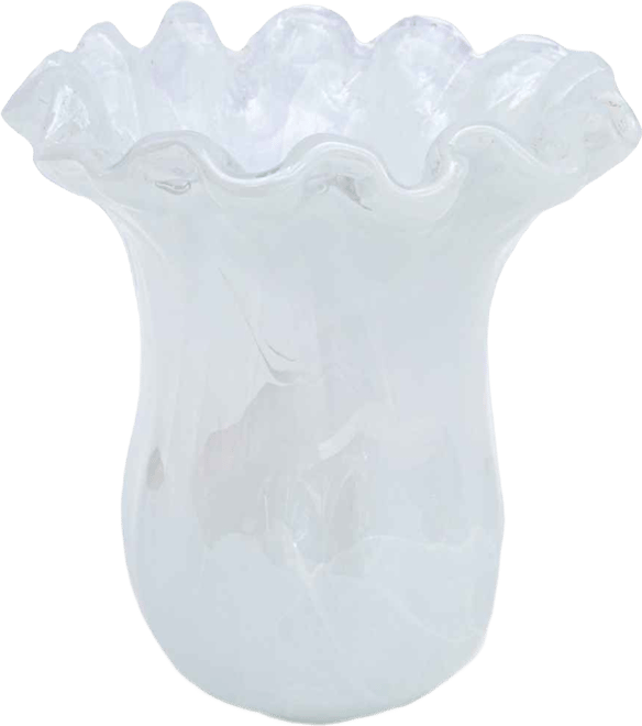 Onda 32 oz. Glass Small Tulip Vase