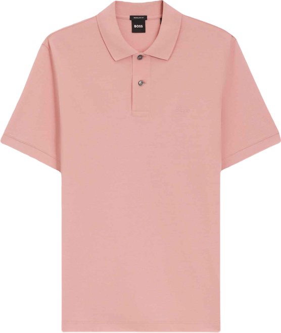 Boss by  Men's Cotton Pique Embroidered Logo Pallas Polo Shirt