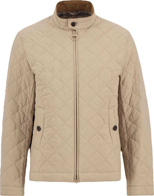 Men's Tyneside Quilted Stand Collar Jacket