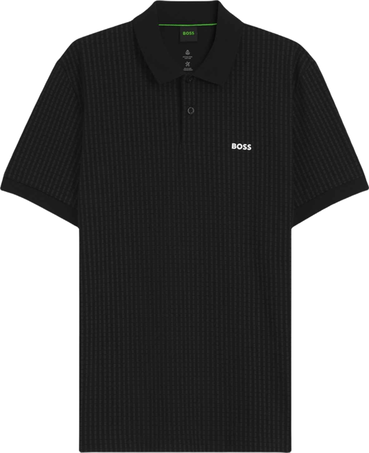 Boss by  Men's Cotton-Pique All-Over Print Polo Shirt