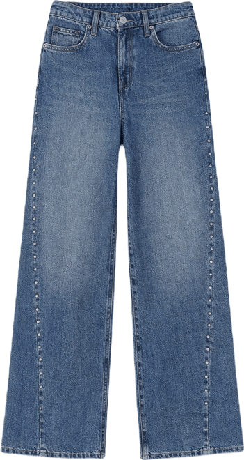 Women's High-Rise Modern Wide Leg Jeans