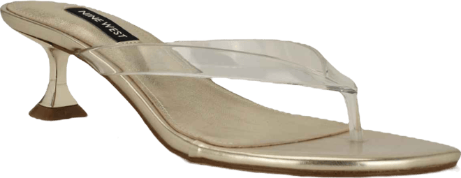 Women's Crisee Slip-On Kitten Heel Dress Sandals