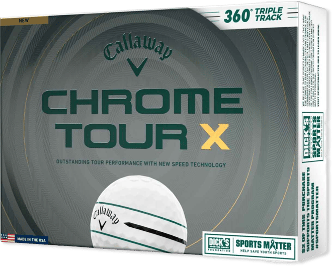 Callaway 2026 Chrome Tour X 360 Triple Track Sports Matter Golf