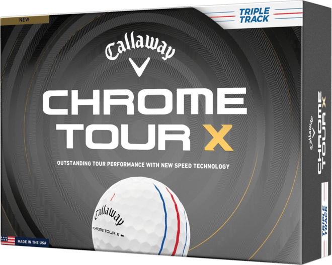 Callaway 2026 Chrome Tour X Triple Track Golf Balls | Golf Galaxy